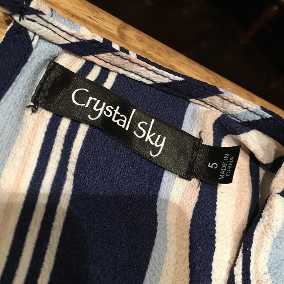 Blue and white jumper size 5 - Picture 2 of 2